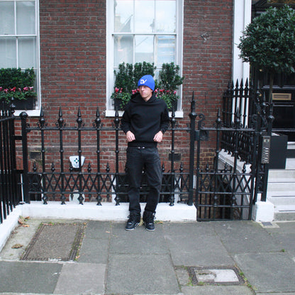 Divinity LONDON - Ribbed Royal Blue Beanie