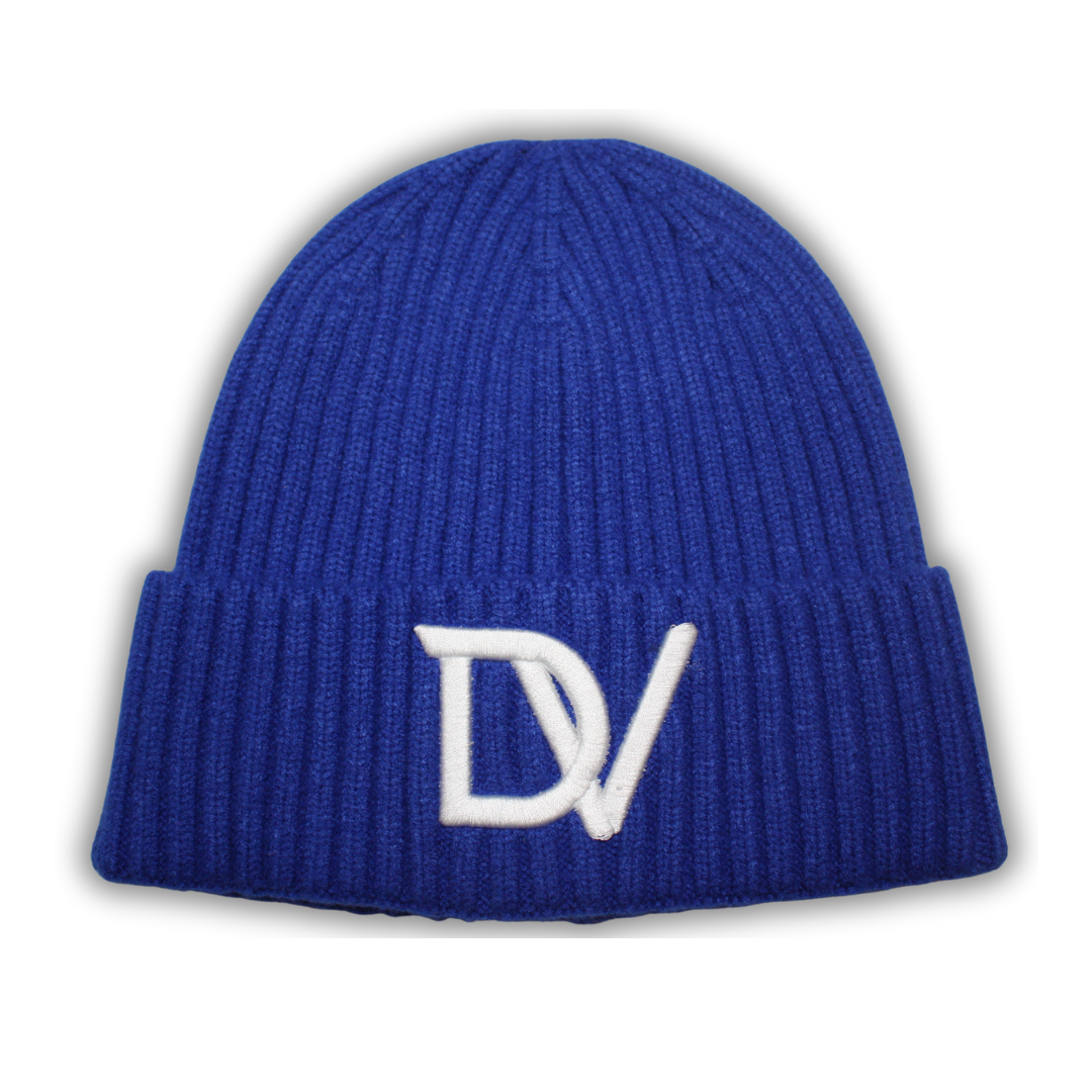 Divinity LONDON - Ribbed Royal Blue Beanie