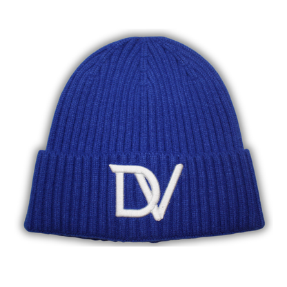Divinity LONDON - Ribbed Royal Blue Beanie
