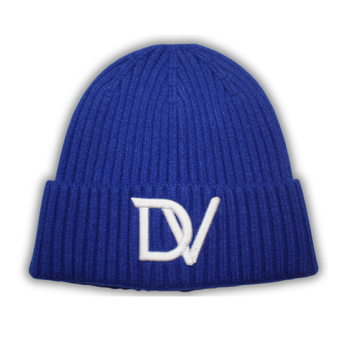 Divinity LONDON - Ribbed Royal Blue Beanie